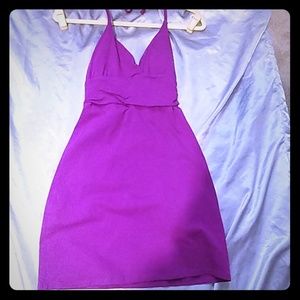 Purple summer dress